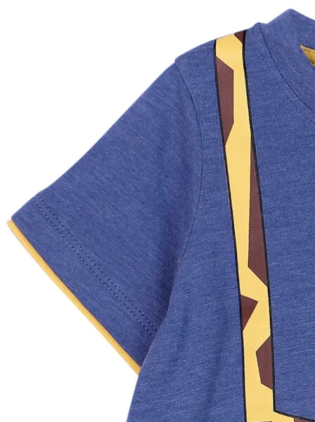 Áo thun bé trai tay ngắn CF B0520010 Xanh