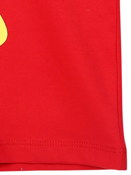 Bộ thun bé trai ngắn CF B0420039 Đỏ