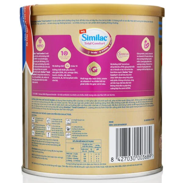 Combo 2 lon Sữa Similac Total Comfort 1 (HMO) 360g (0-12 tháng)