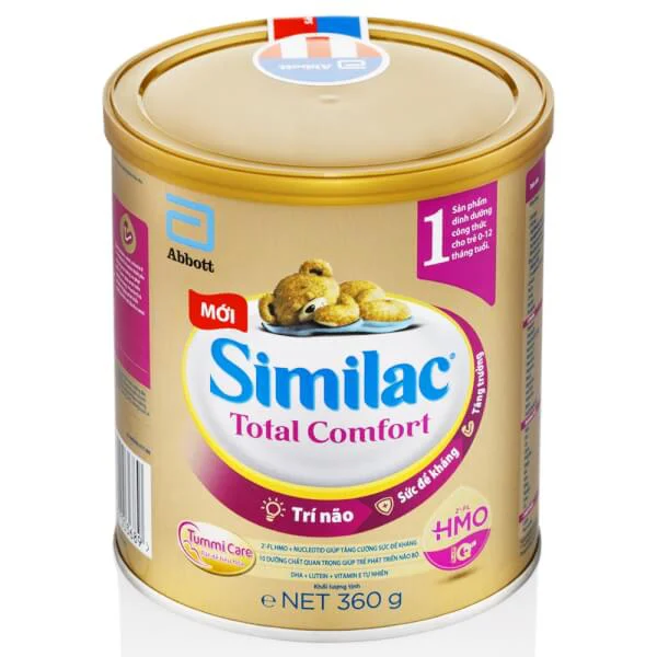 Combo 2 lon Sữa Similac Total Comfort 1 (HMO) 360g (0-12 tháng)