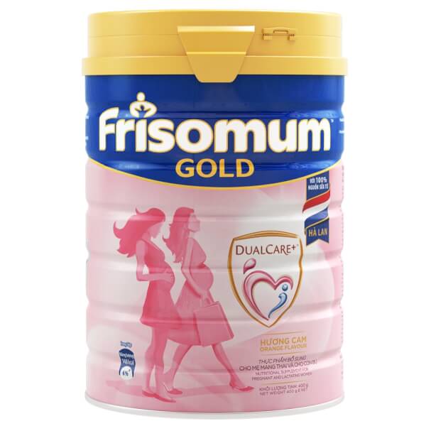 Combo 6 Friso Mum Gold hương Cam, 400g