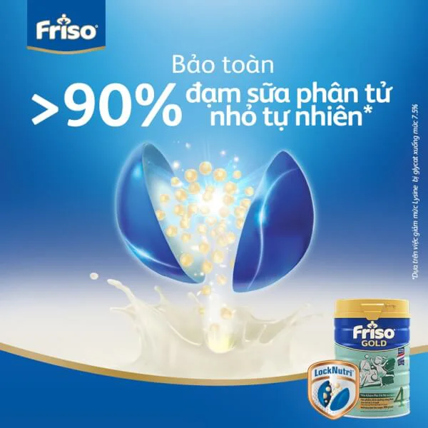 Sữa Friso Gold số 4 900g (2-4 tuổi)