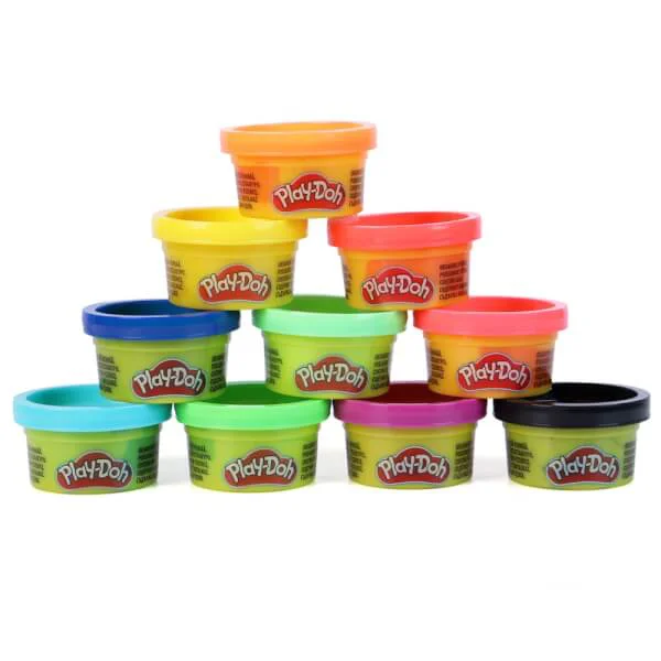 Bộ đồ chơi ống đất nặn 10 màu Play Doh - 22037