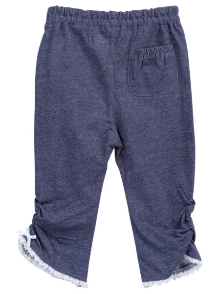 Quần thun bé gái dài CF G0420041 (2Y,Xanh)