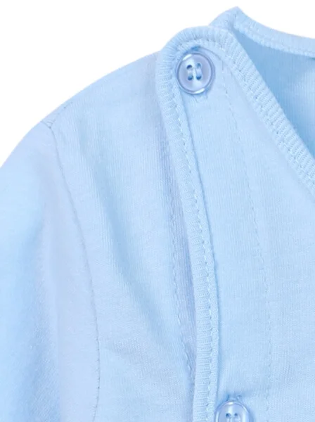 Cặp áo sơ sinh cài chéo tay ngắn CF I0420009 (Xanh dương)