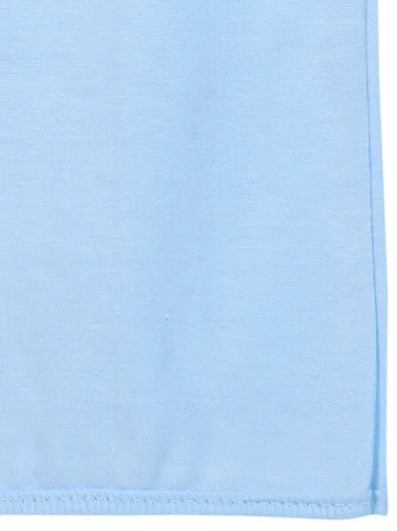 Cặp áo sơ sinh cài chéo tay ngắn CF I0420009 (Xanh dương)