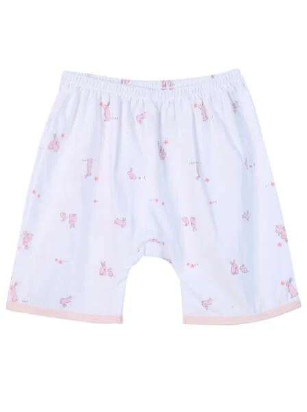 Cặp quần sơ sinh ngắn CF I0420007 (Hồng cam)