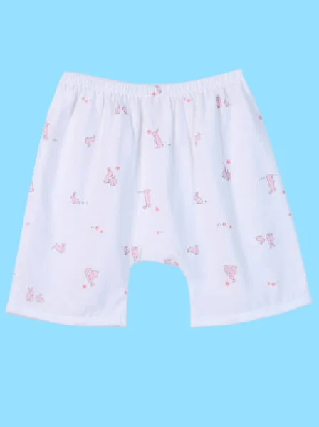 Cặp quần sơ sinh ngắn CF I0420007 (Hồng cam)