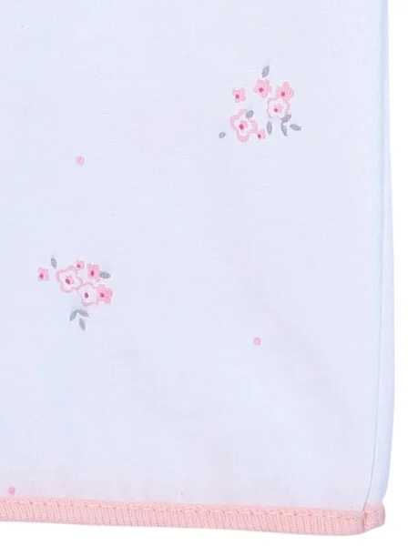 Cặp áo sơ sinh cài chéo tay ngắn CF I0420006 (Hồng)