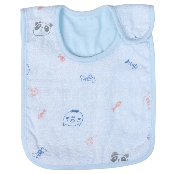 Yếm sơ sinh cài nút 2 cái CF I129017 (1,Xanh)