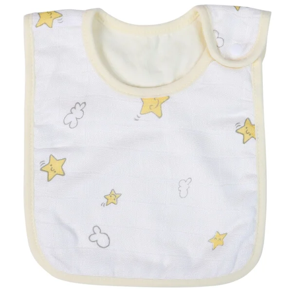 Yếm sơ sinh cài nút 2 cái CF I129017 (1,Vàng)