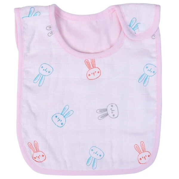 Yếm sơ sinh cài nút 2 cái CF I129017 (1,Hồng)