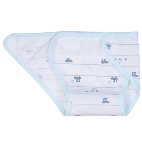 Tã vải sơ sinh dán 5 cái CF I129016 (cỡ 1/2/3,Xanh)