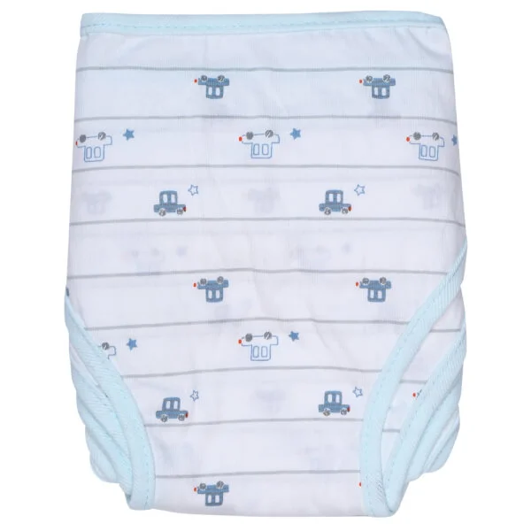 Tã vải sơ sinh dán 5 cái CF I129016 (cỡ 1/2/3,Xanh)