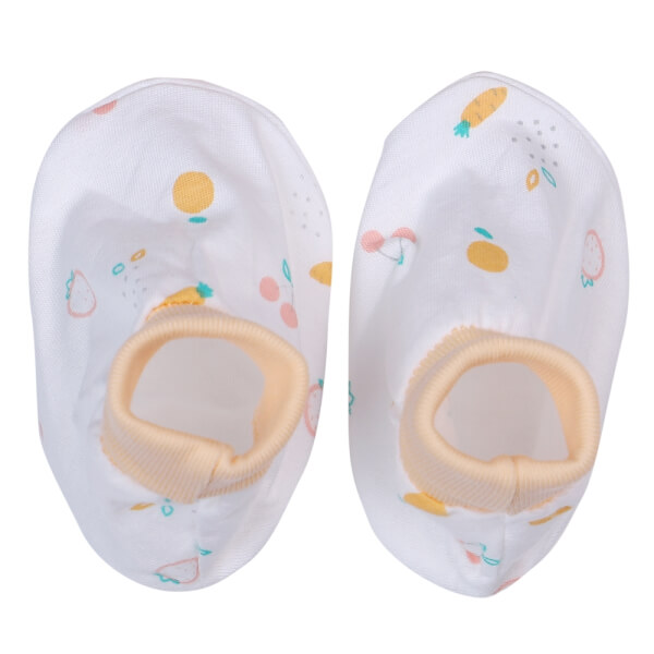 Bộ bao tay chân sơ sinh bo CF I129011 (NB,Cam)