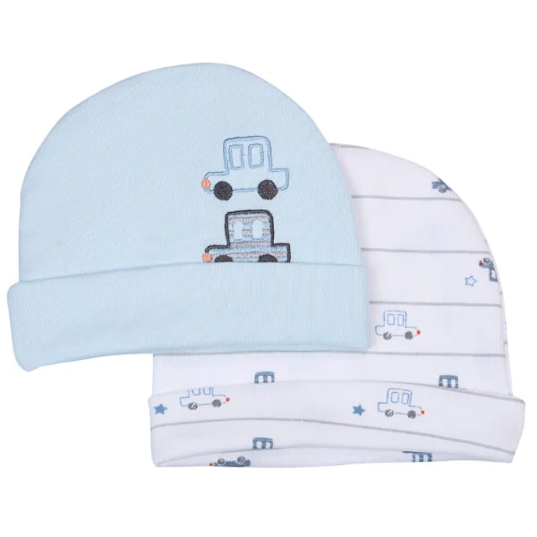 Nón sơ sinh bo 2 cái CF I129015 (Xanh)