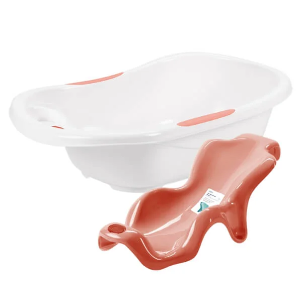 Tựa đỡ tắm em bé Notoro - cam hồng