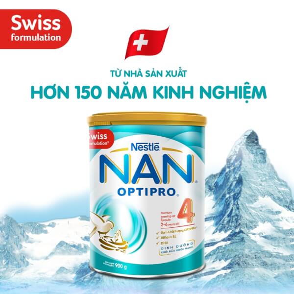 Sữa Nan Optipro 4 1.8kg (2-6 tuổi)