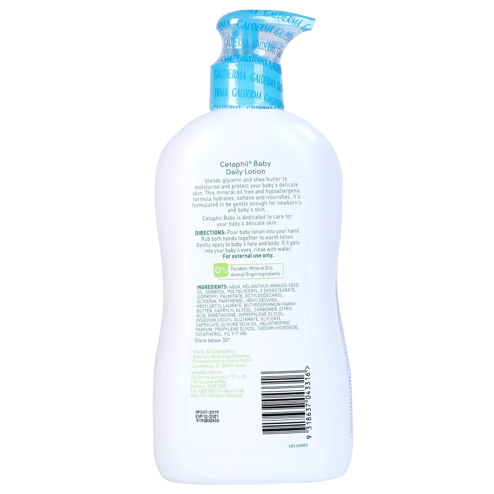 Kem dưỡng da hằng ngày cho bé Cetaphil 400ml