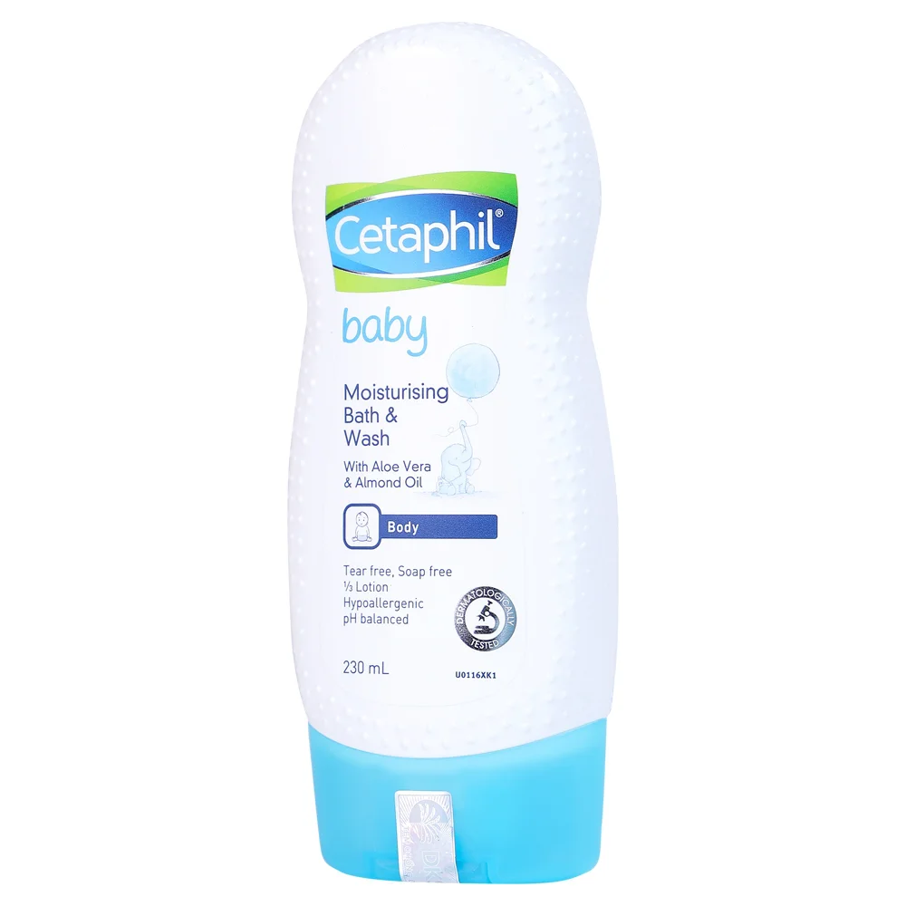 Sữa tắm dưỡng ẩm cho bé Cetaphil 230ml