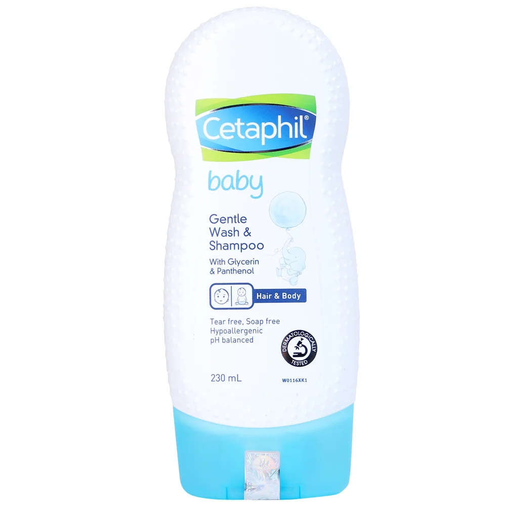 Sữa tắm gội toàn thân cho bé Cetaphil 230ml (Giao bao bì ngẫu nhiên)