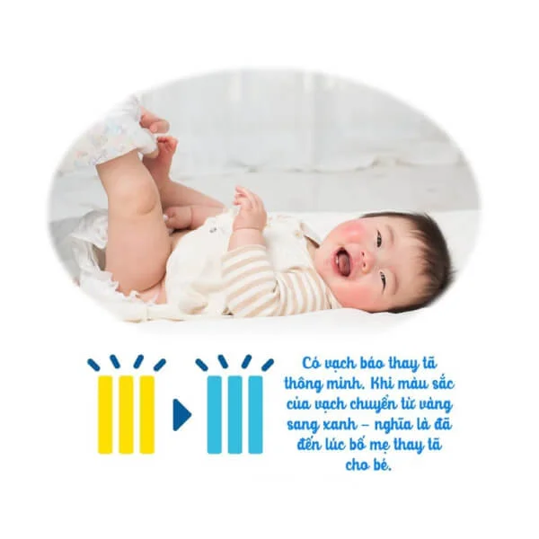 Combo 4 gói Bỉm tã quần Genki size L 44 miếng (9-14kg)