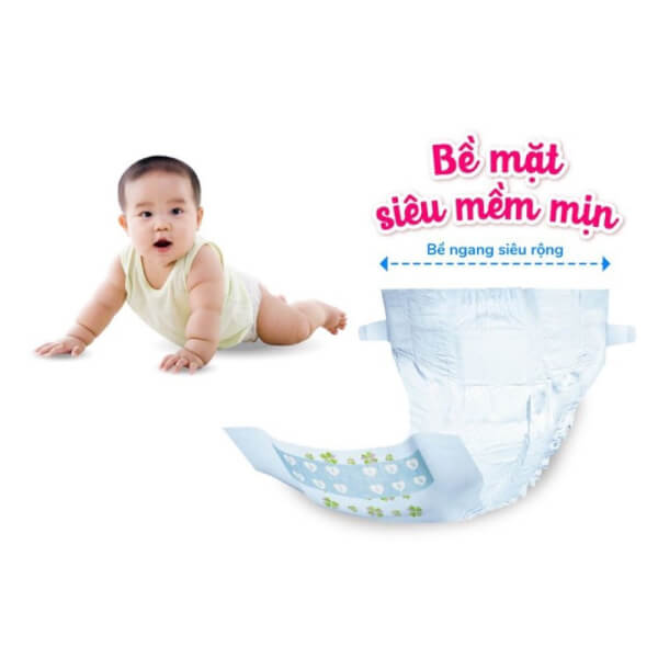 Combo 8 Bỉm tã quần Genki size L 44 miếng (9-14kg)