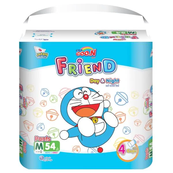 Bỉm tã quần Goon Friend Renew size M 54 miếng (7-12kg)