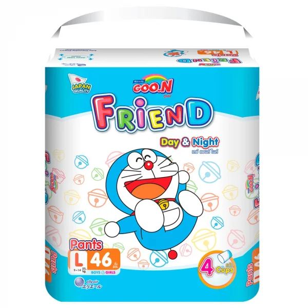 Bỉm tã quần Goon Friend Renew size L 46 miếng (9-14kg)