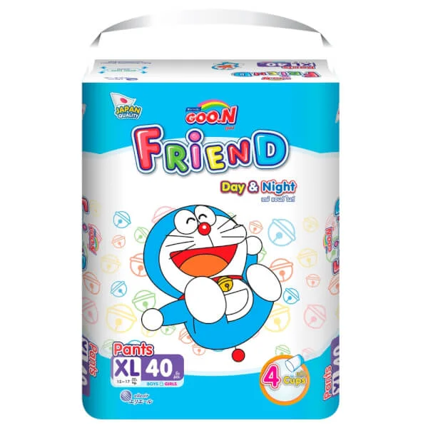 Bỉm tã quần Goon Friend Renew size XL 40 miếng (12-17kg)