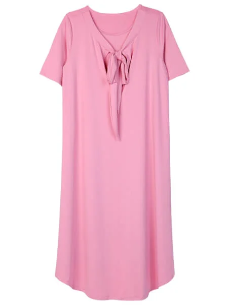 Đầm bầu CF W0620003 Hồng