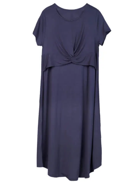 Đầm bầu CF W0620002 Xanh Navi