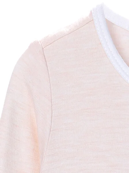 Body sơ sinh dài vải kháng khuẩn CF I0820023 (3M/6M/9M/12M,Vàng)