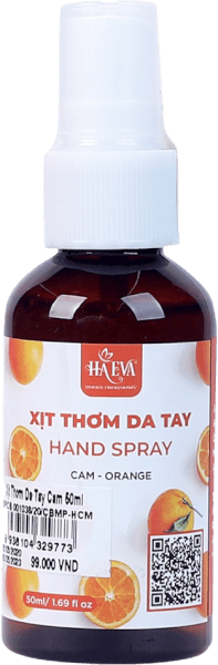 Xịt Thơm Cam HAEVA - Sweet Orange 50ml