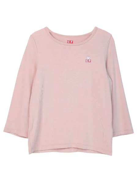 Bộ thun bé gái dài CF G0520001 (Màu da)