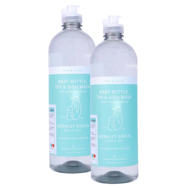 Combo 2 Nước rửa bình sữa Berkley Green 739ml