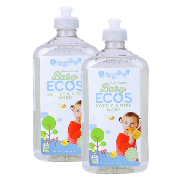 Combo 2 Nước rửa bình sữa Ecos 500ml