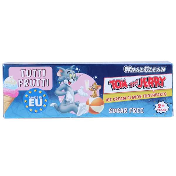 Kem đánh răng Oral Clean Tom&Jerry Titti - Frutti 75ml