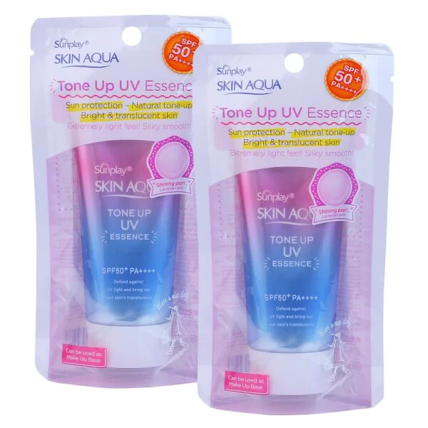 Combo 2 Tinh chất chống nắng Skin Aqua Tone Up UV essence - Lavender 50g