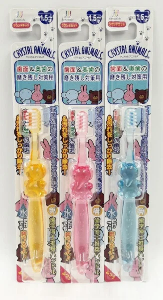 Bàn chải đánh răng hình thú (giao màu ngẫu nhiên)