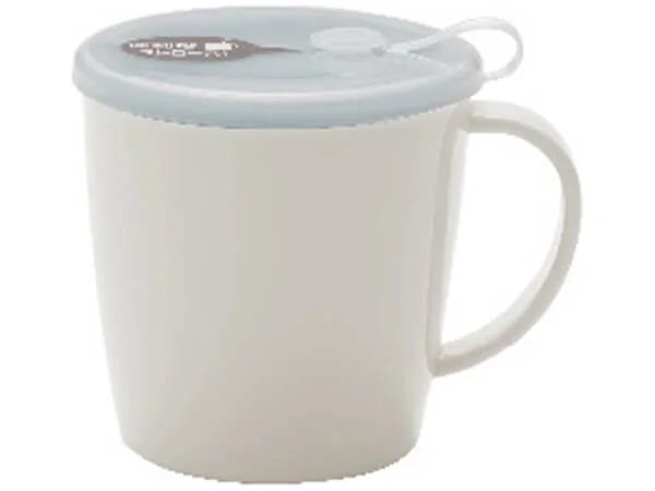 Cốc uống nước có lỗ cắm ống hút 300ml (KBN)