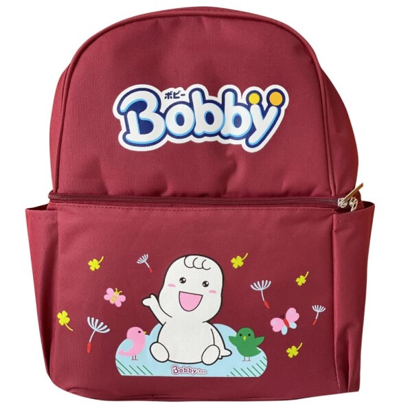 QT Bobby - Balo đa năng mẹ và bé đỏ