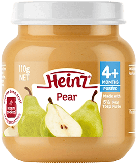 Lê nghiền cho trẻ từ 4 tháng tuổi - Heinz Pear