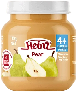 Lê nghiền cho trẻ từ 4 tháng tuổi - Heinz Pear