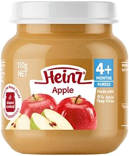 Táo nghiền cho trẻ từ 4 tháng tuổi - Heinz Apple