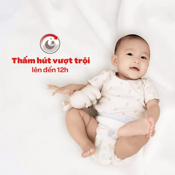 Bỉm tã quần siêu cao cấp Huggies Platinum size M 33 miếng (6-10kg)
