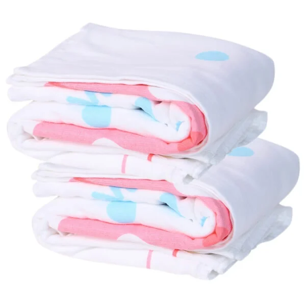 Combo 2 Khăn tắm cotton ConCung Good BM9T màu trắng