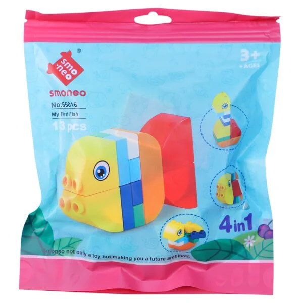 Ghép hình cá nhỏ Smoneo 13pcs RFD317142 (4 trong 1)