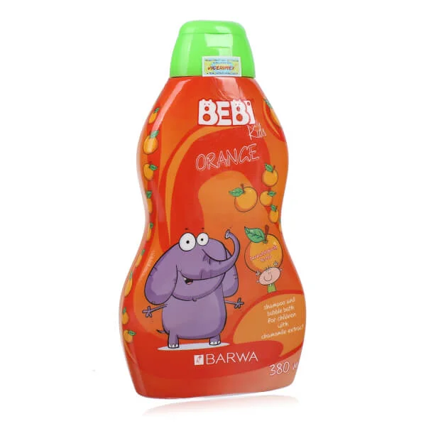 Sữa tắm và gội trẻ em Bebi Kids 380 ml - Vị Cam