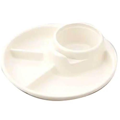 Khay ăn 3 ngăn cho bé có kèm khay để cốc, thìa dĩa (KBN)